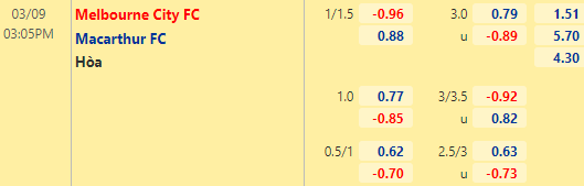 Nhận định bóng đá Melbourne City vs Macarthur, 15h05 ngày 09/03: VĐQG Australia