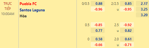 Nhận định bóng đá Puebla vs Santos Laguna, 10h00 ngày 19/03: VĐQG Mexico