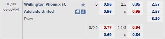 Nhận định bóng đá Wellington Phoenix vs Adelaide United, 09h00 ngày 09/10: VĐQG Australia