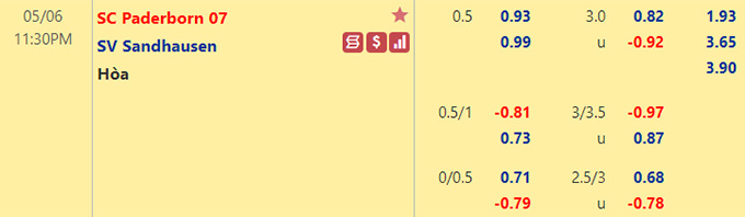 Nhận định bóng đá Paderborn vs Sandhausen, 23h30 ngày 6/5: Hạng 2 Đức